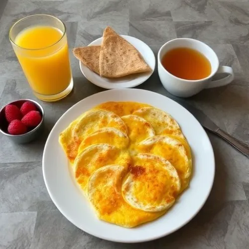 4 Dosa , double omlette , Tea / Lemon Juice